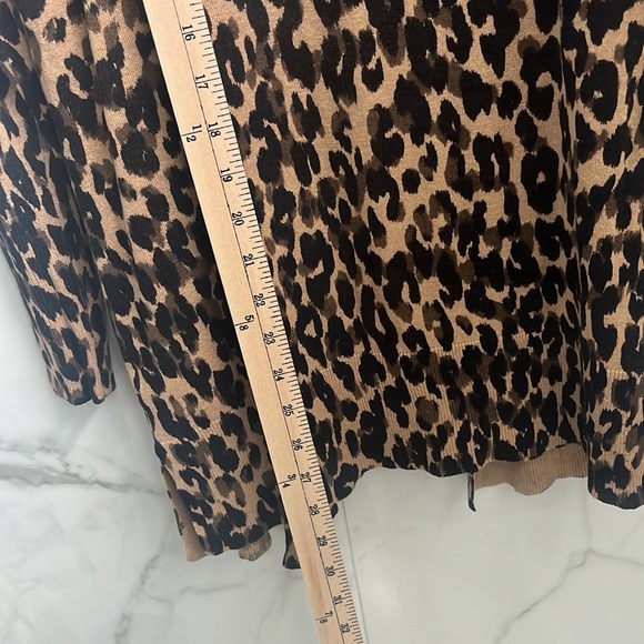 Halogen Leopard Print Cardigan - Picture 4 of 6